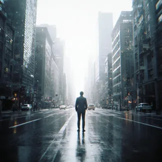 uomo solitario